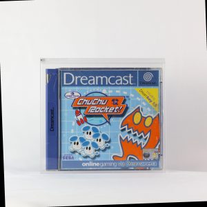 RetroShell Dreamcast Standard Magnetic UV Hard Acrylic Game Case - Premium Protection Cover