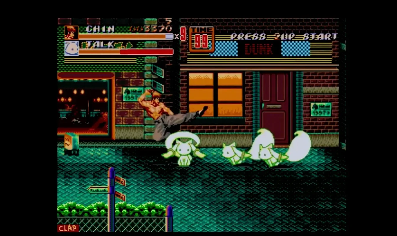 Streets of Rage 2 Reimagined as Hong Kong 97 ROM Hack