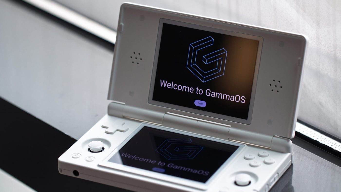GammaOS Next Custom Firmware Fixes RG DS Screen Bug